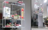 nayla pallard design Niche crystal clear exposition vitrine