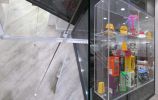 nayla pallard design Niche crystal clear exposition vitrine